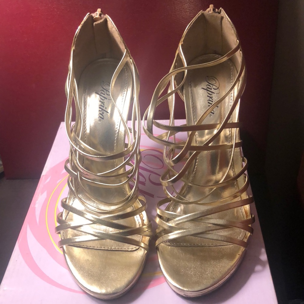 Gold Heels